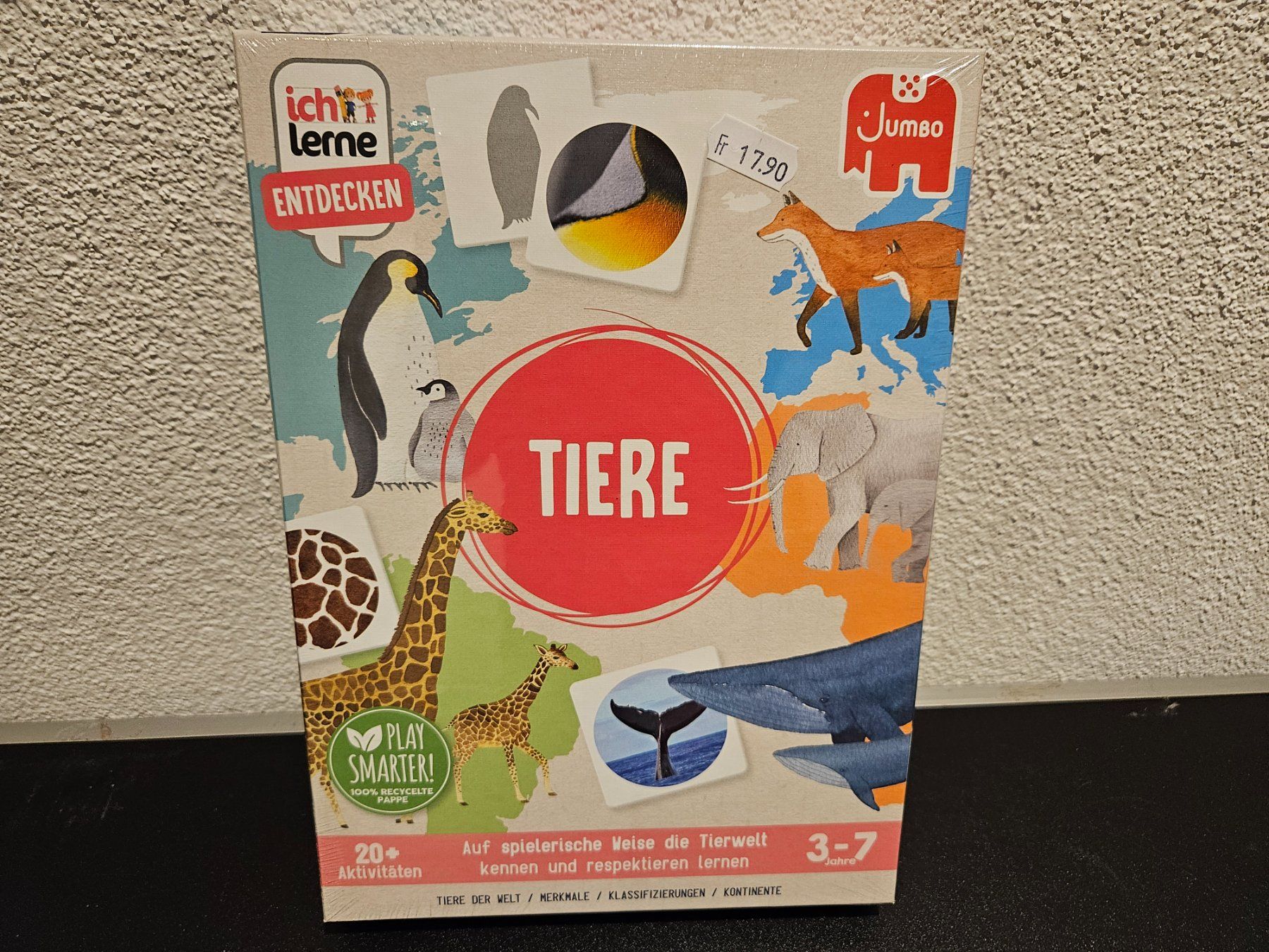 Giochi: Neu - Jumbo - ich lerne - Tiere – Nuovo e nell'imballaggio originale da Dagmersellen venduto da Jarsetz_Restposten