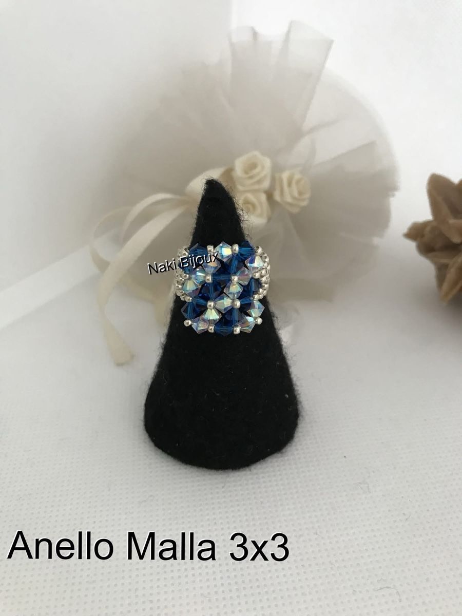 Ringe: Anello Malla 3x3 – Neu und originalverpackt aus Solduno von NakiBijoux