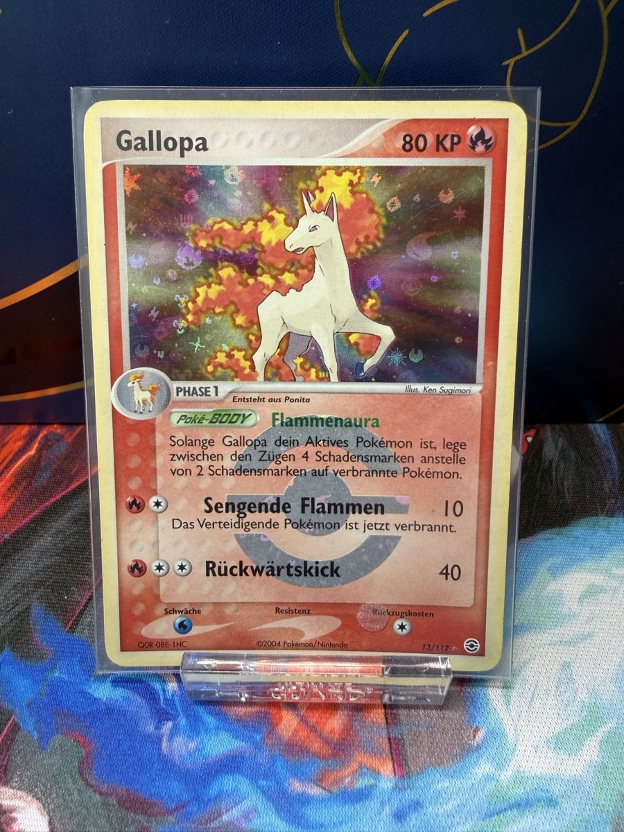 Pokémon Cartes à collectionner: Gallopa 13/112 Fire red & Leaf green – D'occasion à Uster par cardCollectorHum