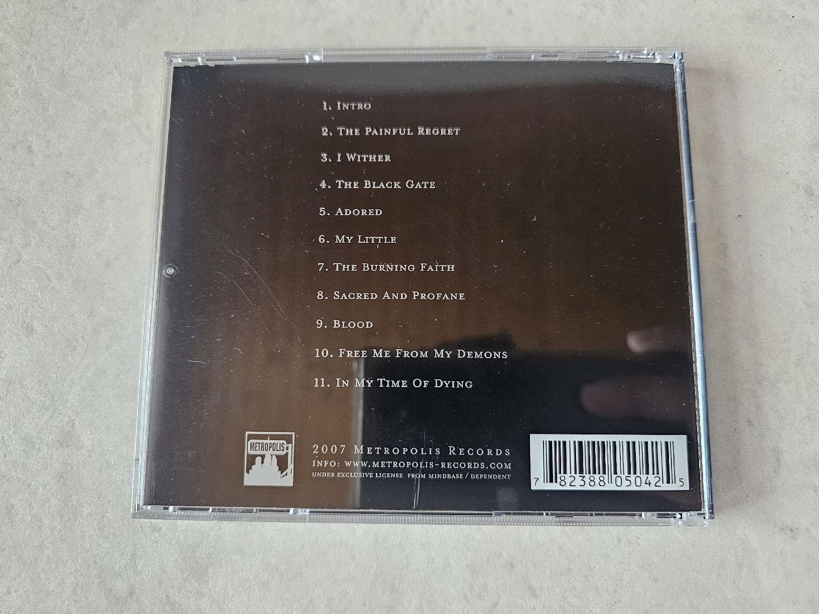 CD: Pride And Fall  -  In My Time Dying – Usato da Schneisingen venduto da backstore24 1