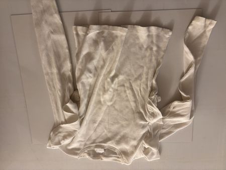 Schönes Rip-Langarmshirt, Gr. 164,beige, perfekt für den Frü
