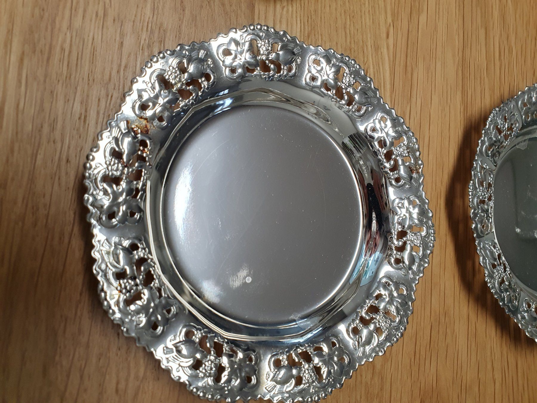 Sottobicchieri: 6 Glasuntersetzer aus Metall, nostalgisch, Vintage – Nuovo (secondo la descrizione) da Heinrichswil venduto da frankie19860 6