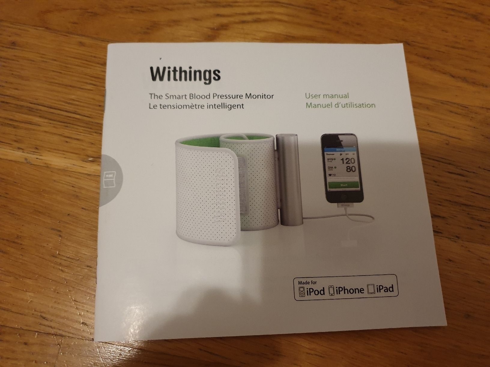 Withings Attrezzature mediche: Withings Smart Blood Pressure made for Apple  – Usato da Ittigen venduto da Ziok187 3