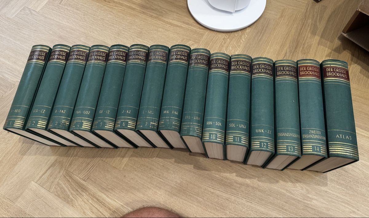 Livres: Der Grosse Brockhaus – D'occasion à Unterseen par goldmen 5