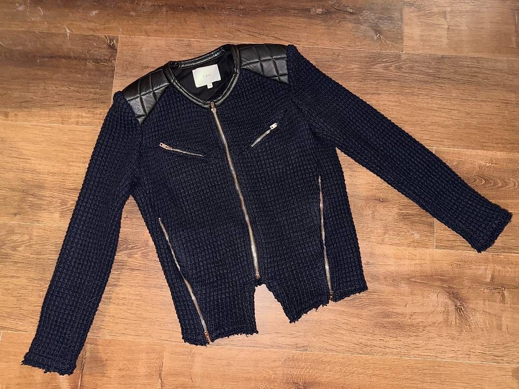 Iro Giacche: Iro leather and wool jacket - 42 – Usato da St-Sulpice VD venduto da juhdu
