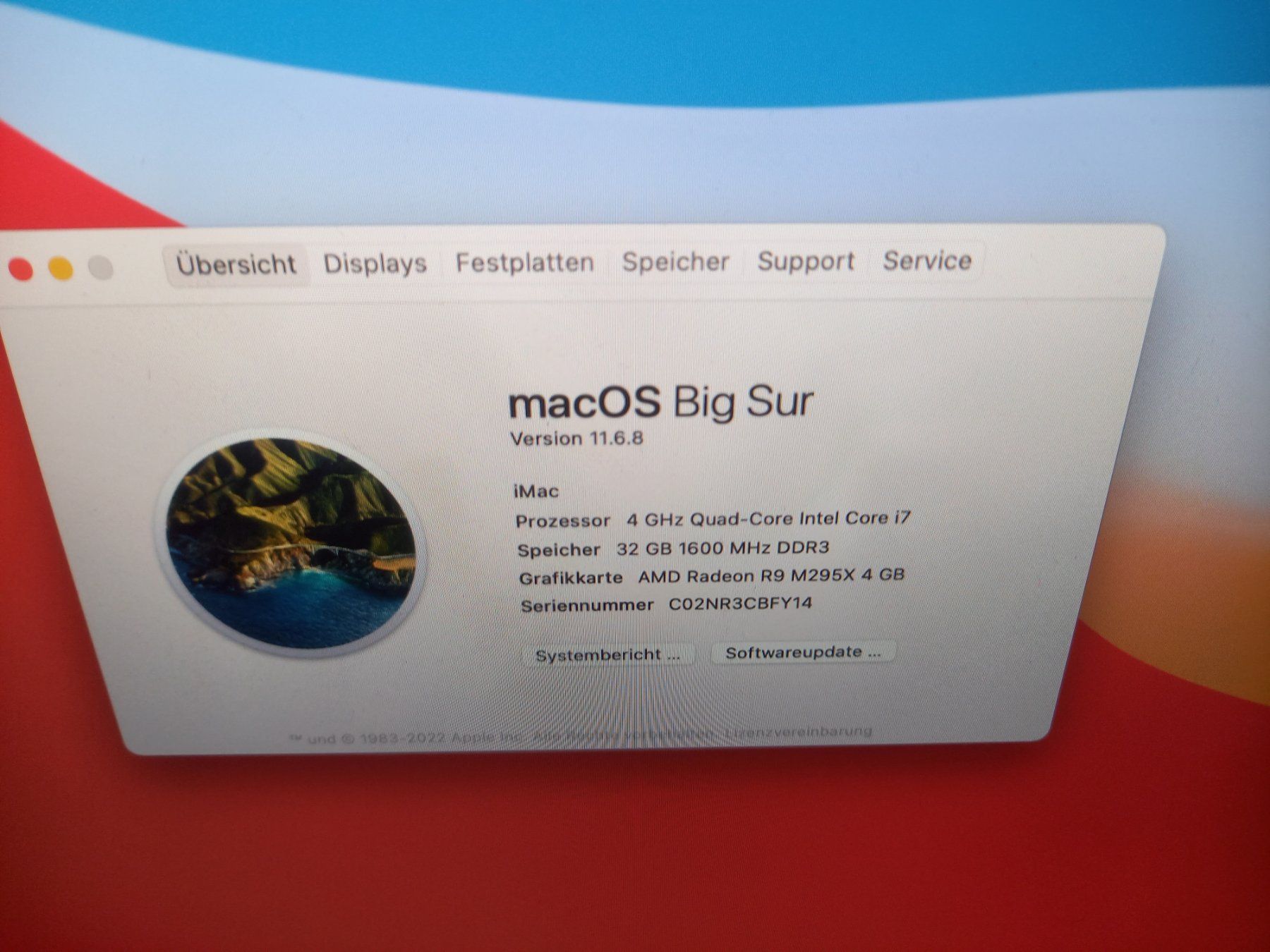 Apple PC: pc macos big sur – Usato da Wohlen AG venduto da poliziotto008