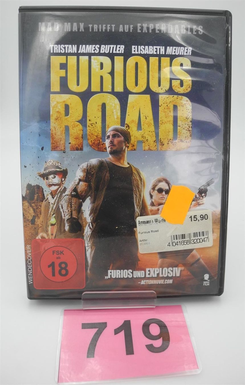 Tutti i DVDs: DVD Furious Road, Nr. 719 – Nuovo e nell'imballaggio originale da Kottwil venduto da Crazyrolf