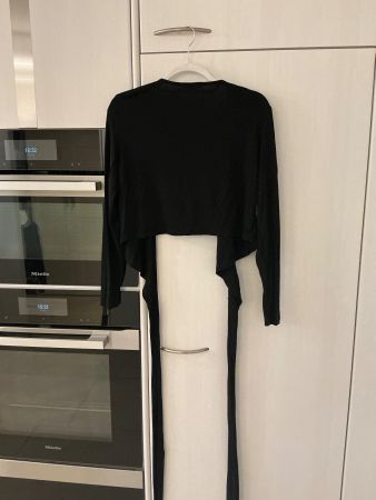 Schwarzer Bolero zum Binden, Gr.L  Top Zustand!
