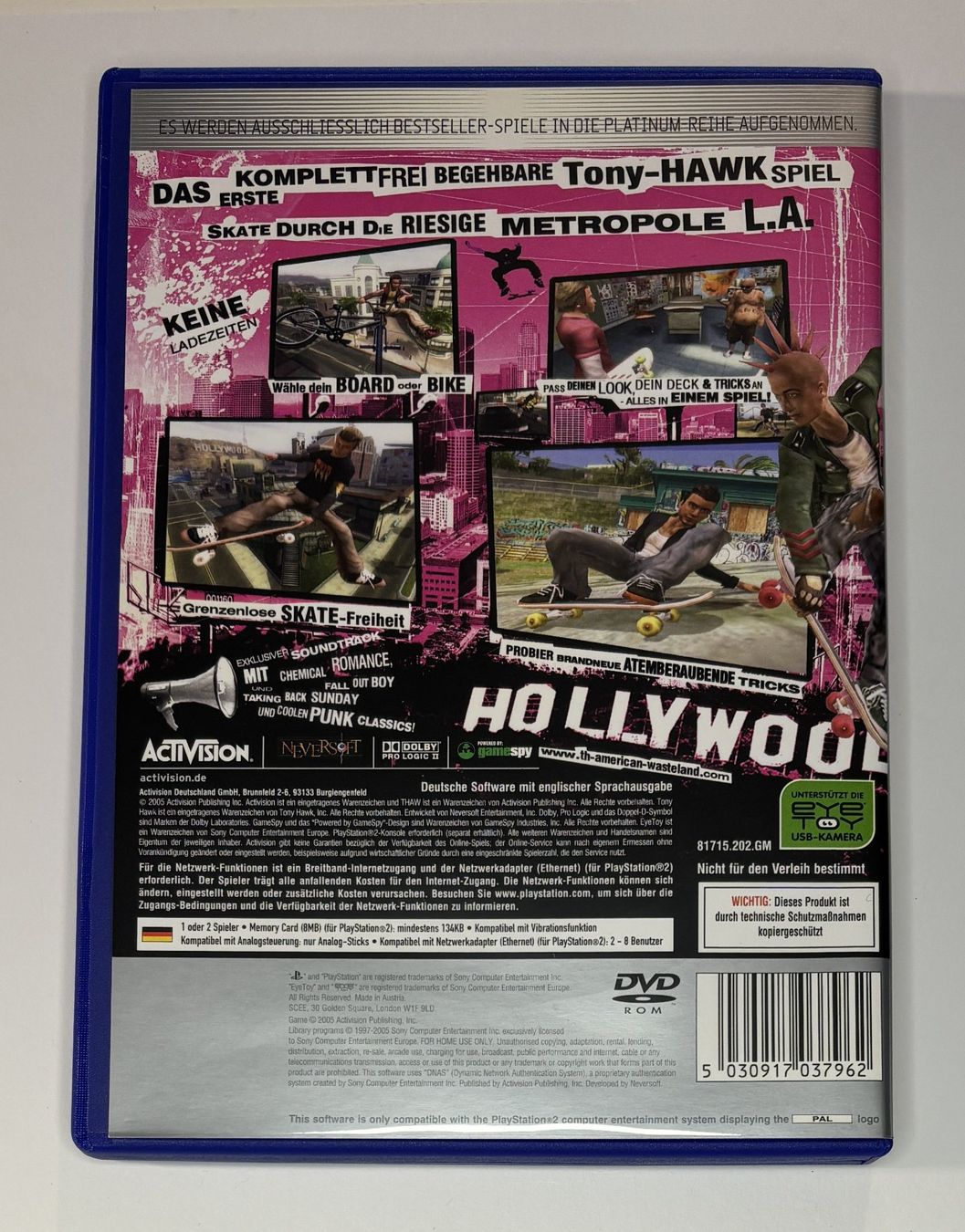 Spiele: PS2 - Tony Hawk's American Wasteland – Gebraucht aus Allschwil von Bullach 2