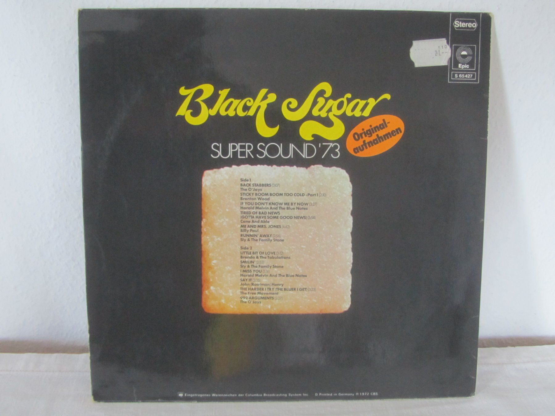 Dischi in vinile: BLACK SUGAR,   Rarer Soul Sampler – Usato da Seengen venduto da mikelele 3