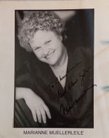 Marianne Muellerleile Autogramm signiert Foto 20x25cm