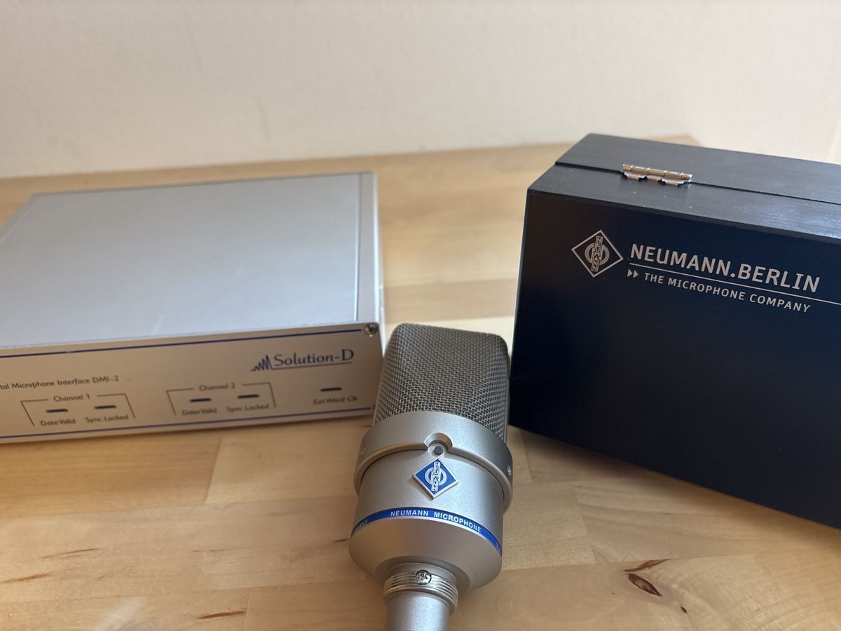 Neumann Microphones: Neumann Solution-D Digital Microphone + Interface – D'occasion à Basel par laportal