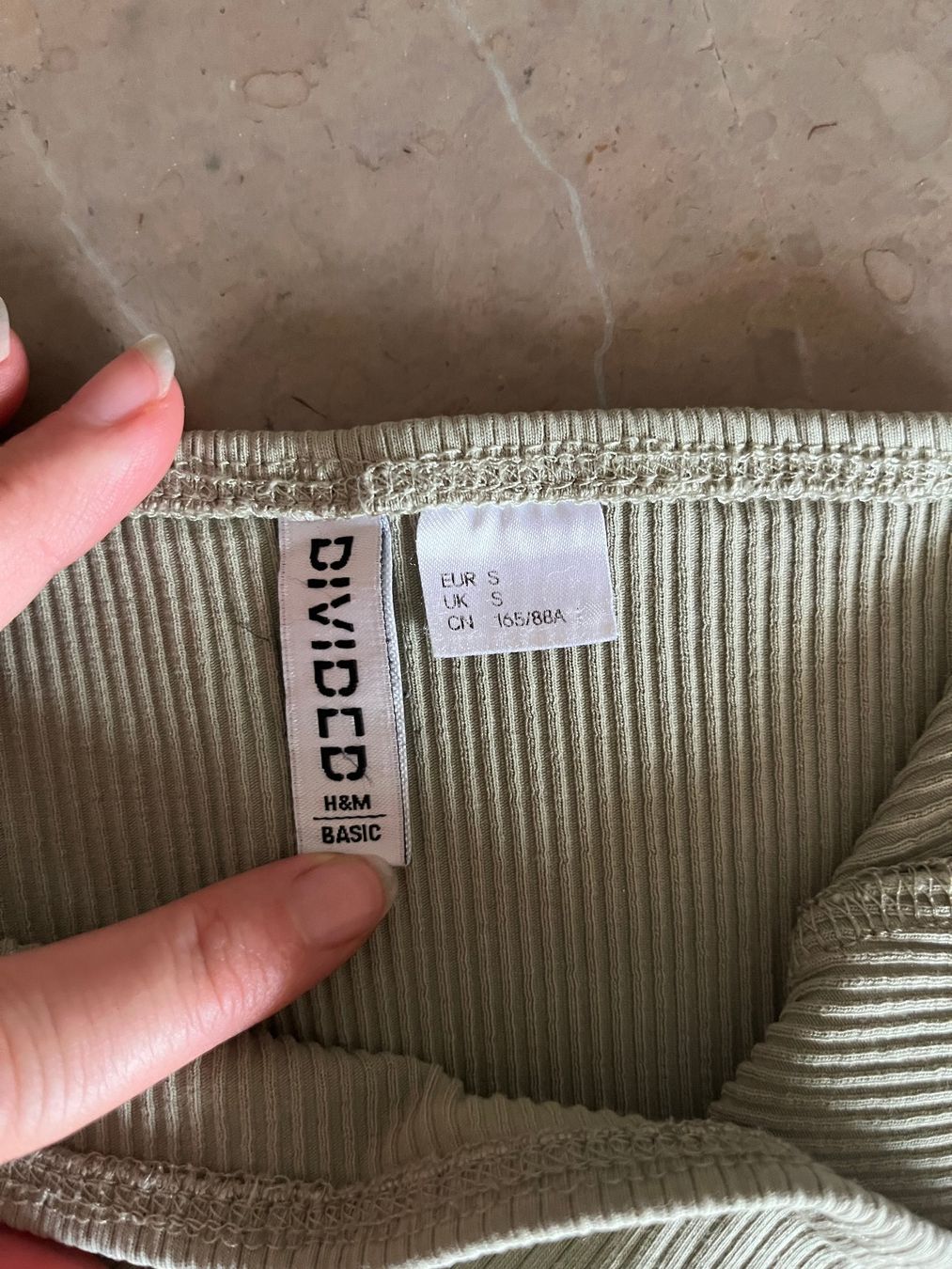 H&M Top: Haut tube vert pastel, H&M - Divided – Usato da Savagnier venduto da taianab 2