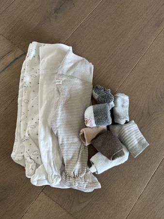 Baby Hosen & Söckli Set, Gr. 50/56