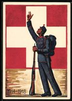 Grenzwacht leistet Schwur 1914 - 1918, B