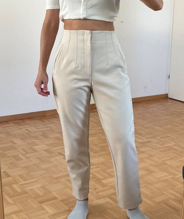 Stradivarius Pantaloni: Stradivarius Hose, Beige, Gr.38 – Usato da Adliswil venduto da rit_z7rt 2