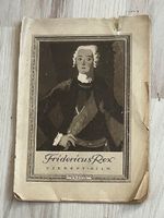 ORIGINAL-PROGRAMM-HEFT (Begleit-Heft) 1922 / „Fridricus Rex“
