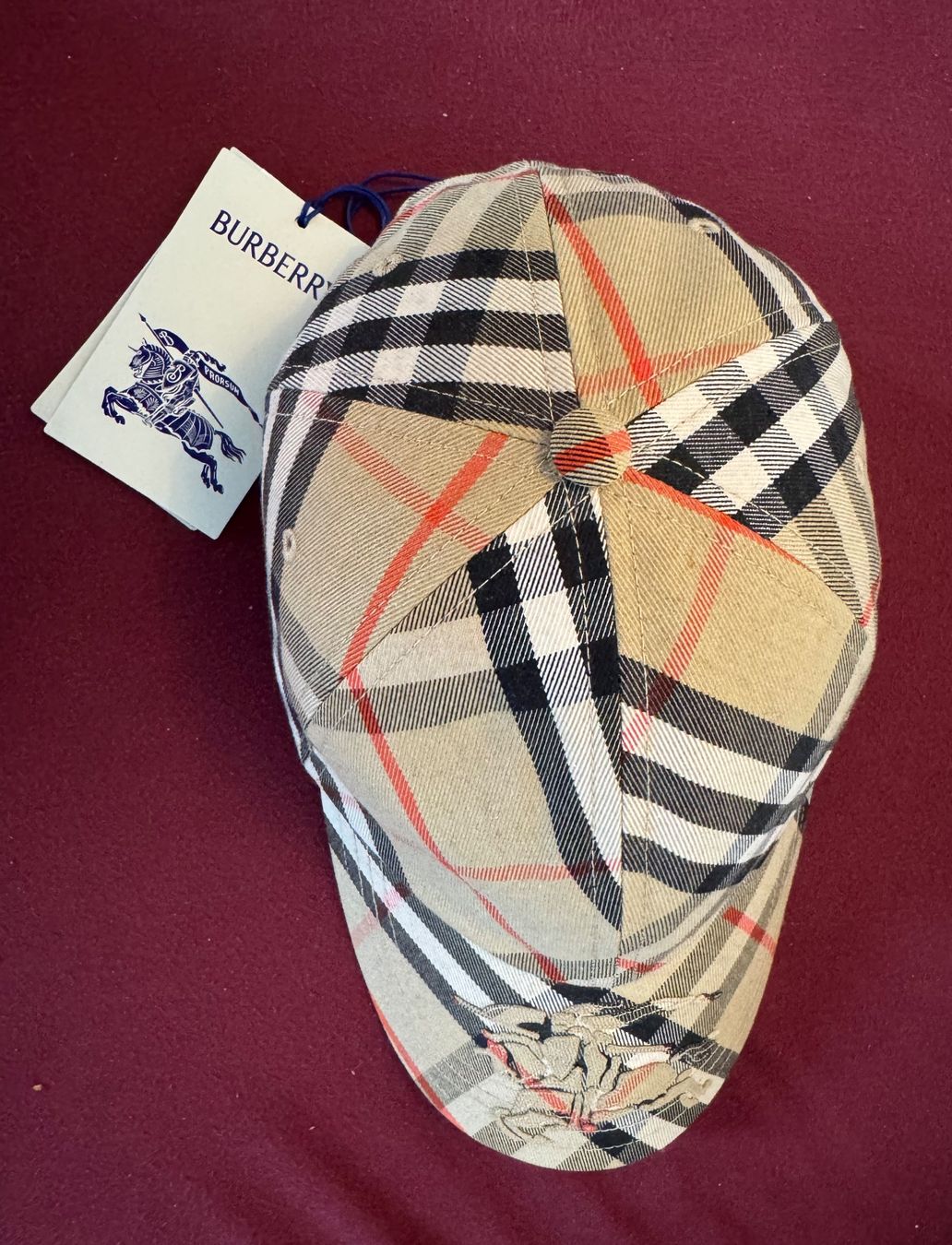 Burberry Copricapi, berretti & cappellini: Casquette Burberry, taille M – Nuovo (secondo la descrizione) da Colombier NE venduto da the_yq7x 6