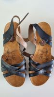 5th Avenue Sandalen Keilabsatz dunkelblau Grösse 36