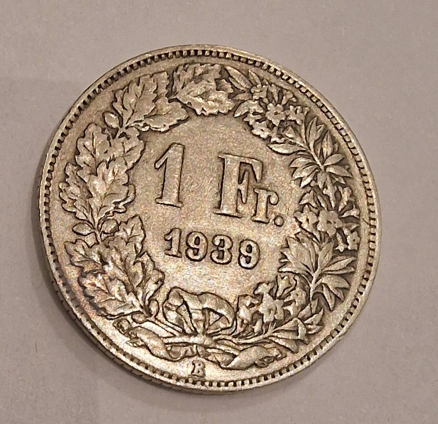 Tutti le monete: 1 Fr. 1939 Muenze – Usato da Arbon venduto da sar_l7ll 3