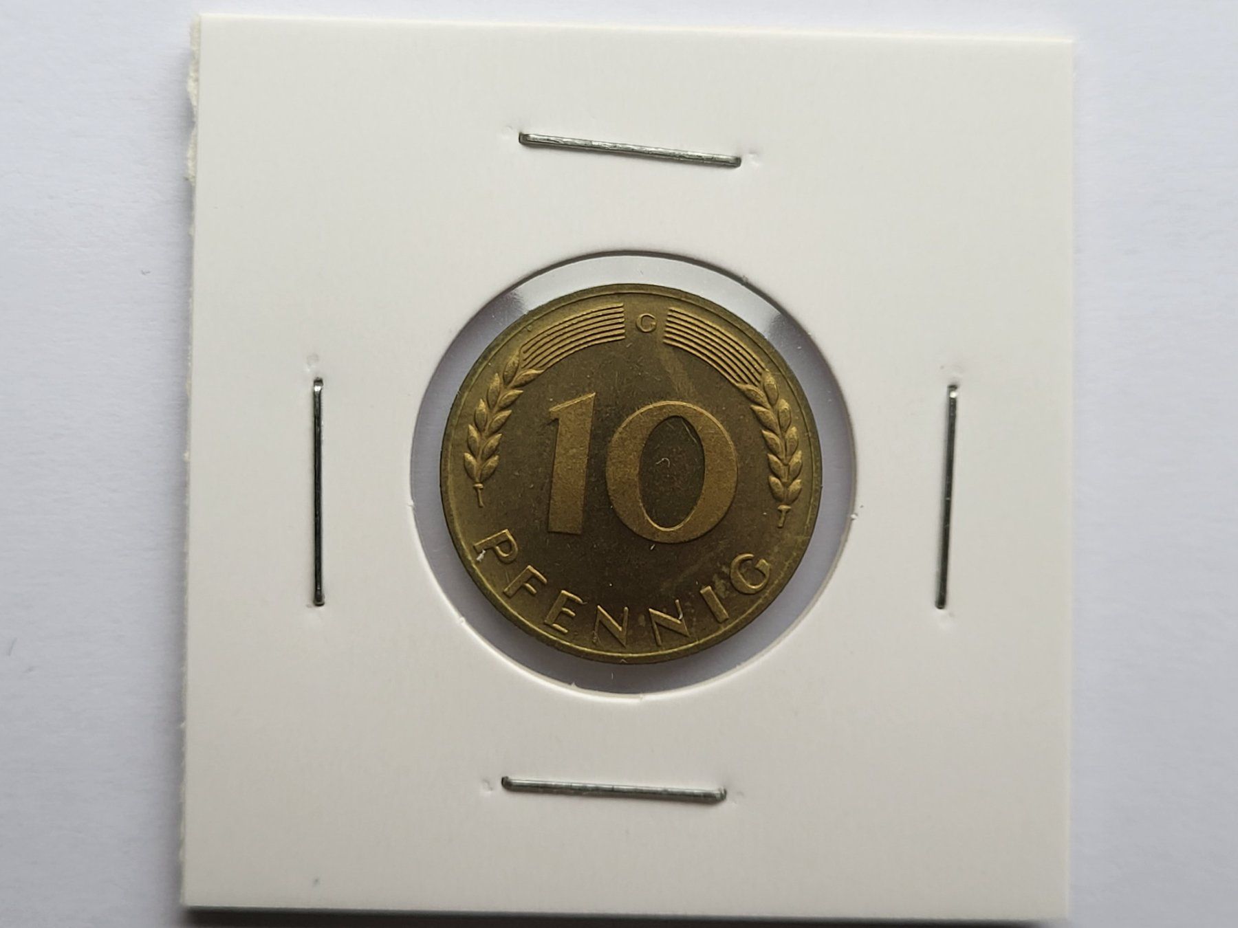 Tutti le monete: 10 Pfennig 1969G PP – Nuovo (secondo la descrizione) da Pravidondaz venduto da LVtik