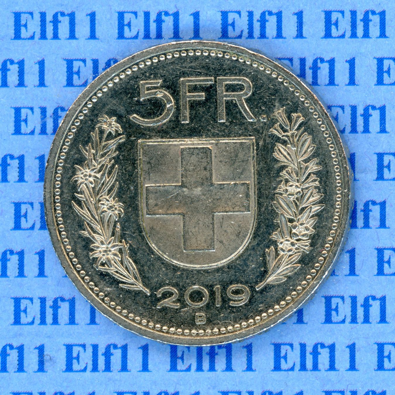 Tutti le monete: CHF___5.00 2019 -vz 5 Franken – Usato da Widnau venduto da Elf11