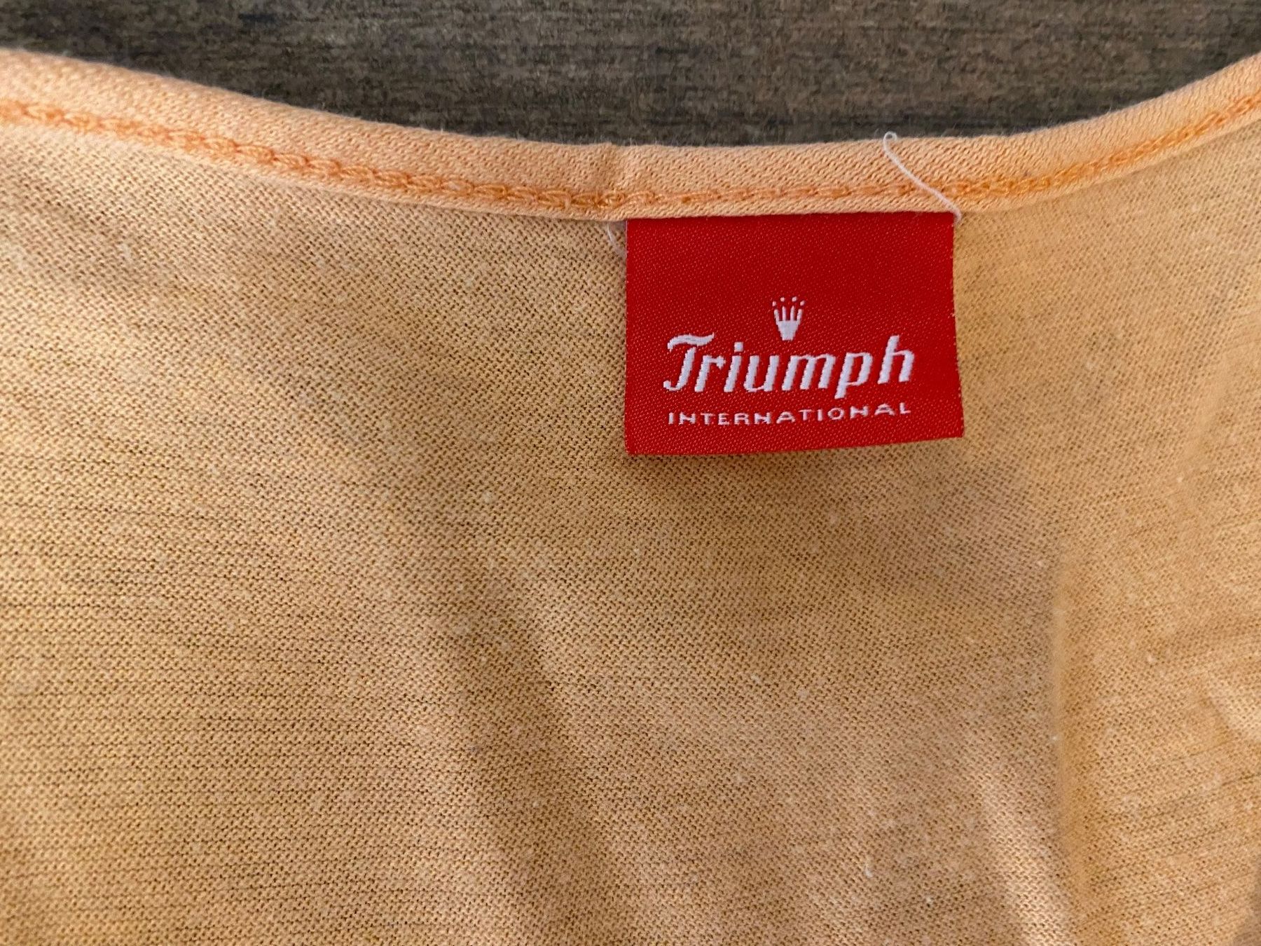 Triumph Negligees & Pigiami: Triumph Nachthemd kurzarm Baumwolle orange Gr. 44 – Usato da Pratteln venduto da a23_j2gs 3