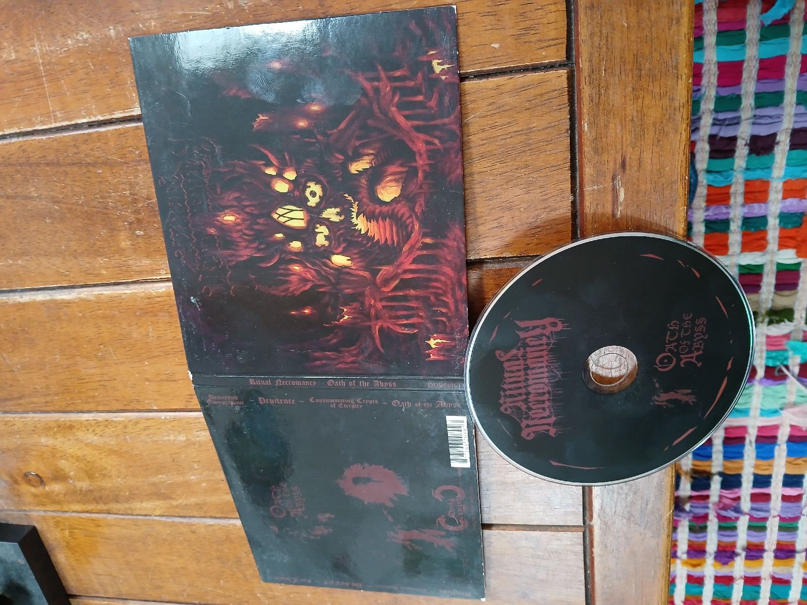 CD: ritual necromancy- oath...(digi) – Usato da St-Cergue venduto da VeganWarrior