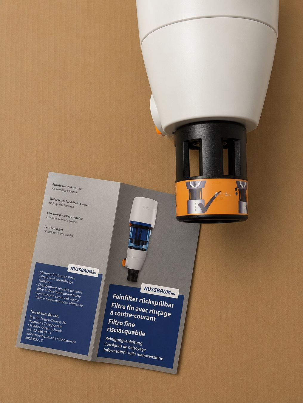 Installations sanitaires: Feinfilter Rückspülbar – Neuf avec emballage d'origine à Niedergösgen par elromano74 1