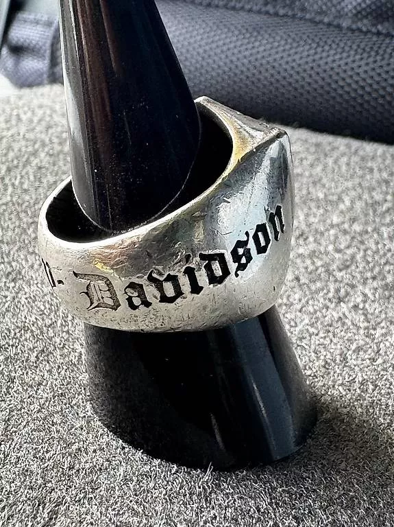 Anelli: Silber Ring  Harley Davidson – Usato da Baar venduto da Excalibur640 1