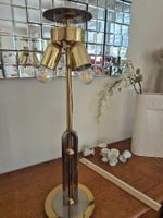 Lampe de table laiton et métal ancienne