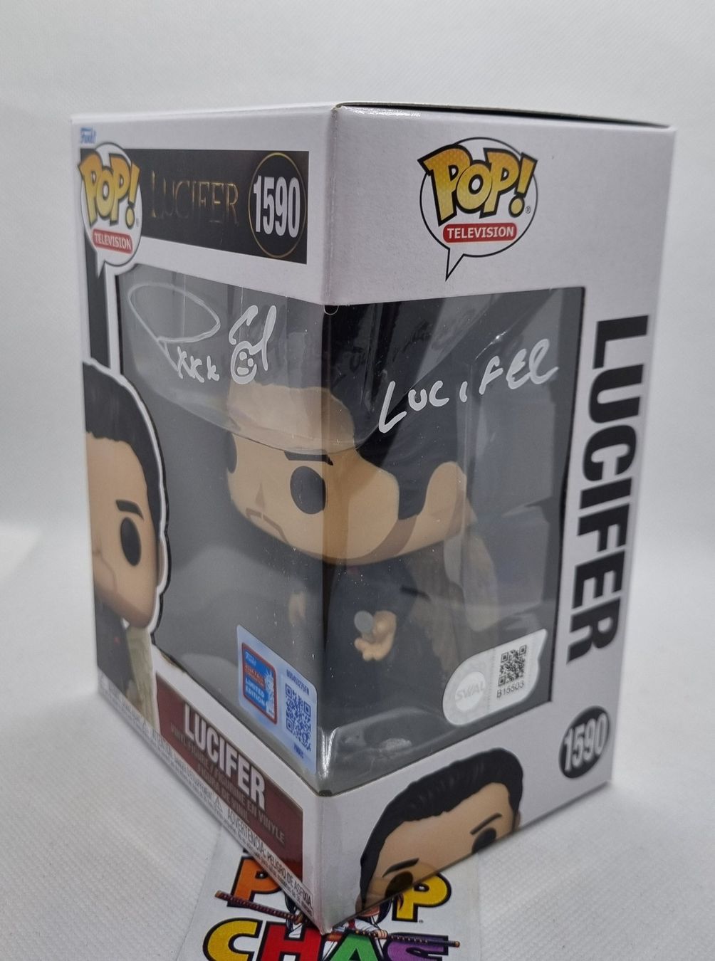 Autografi: Funko POP! Lucifer signed by Tom Ellis – Nuovo (secondo la descrizione) da Vernayaz venduto da fnkochase 1