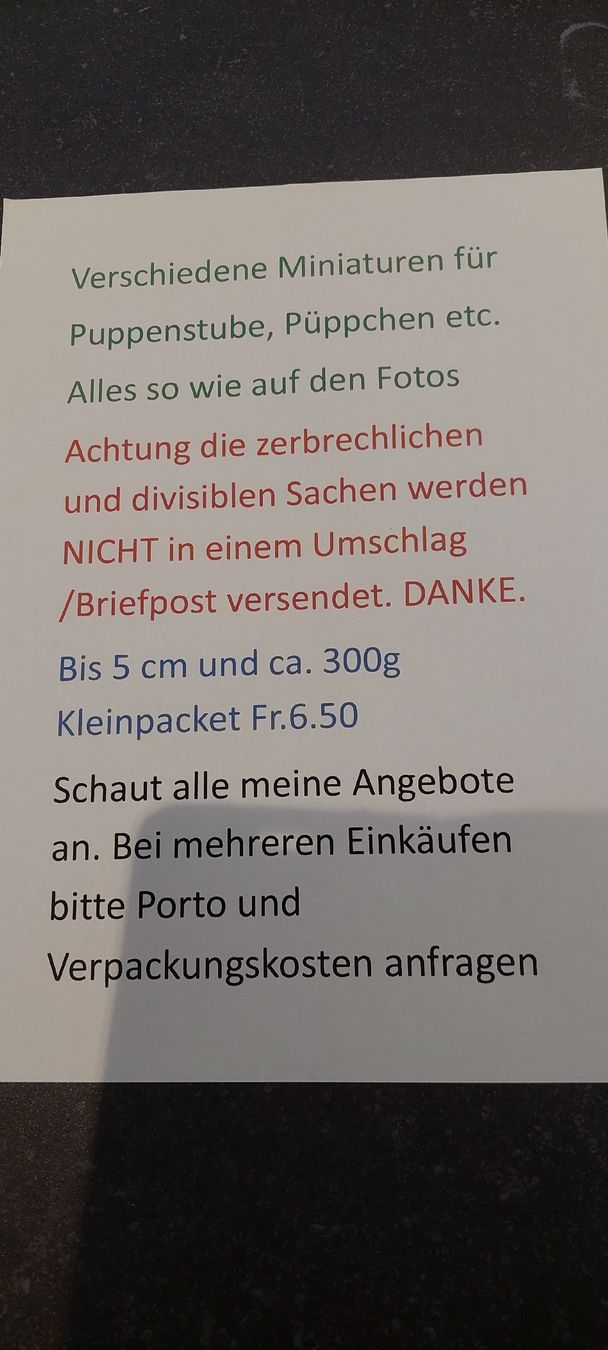 Bambole: Puppenkleidchen neu schön – Nuovo (secondo la descrizione) da Muri AG venduto da nindo1 1