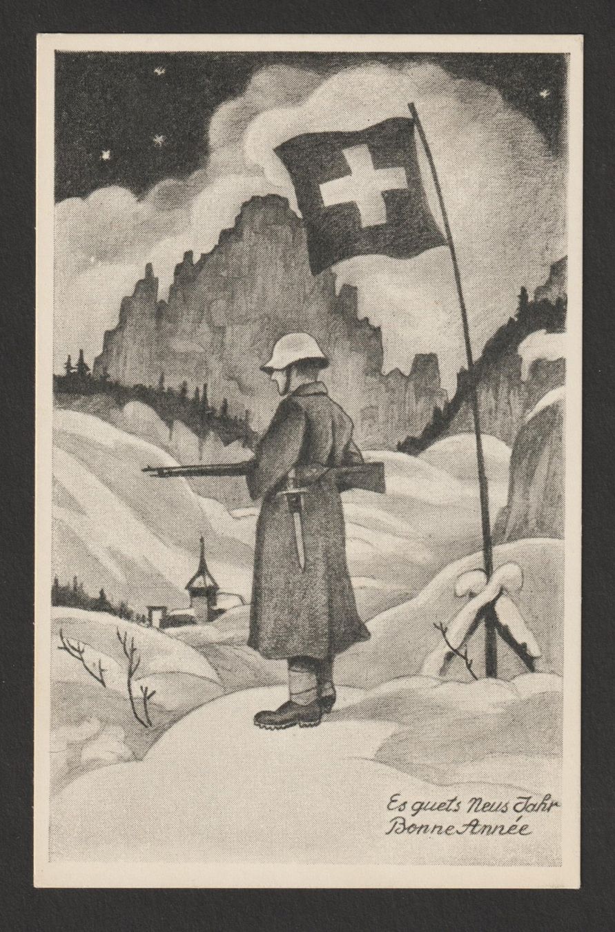 Cartoline postali: WK2 Diverse Motive n. k. – Usato da Siebnen venduto da Fstaehli