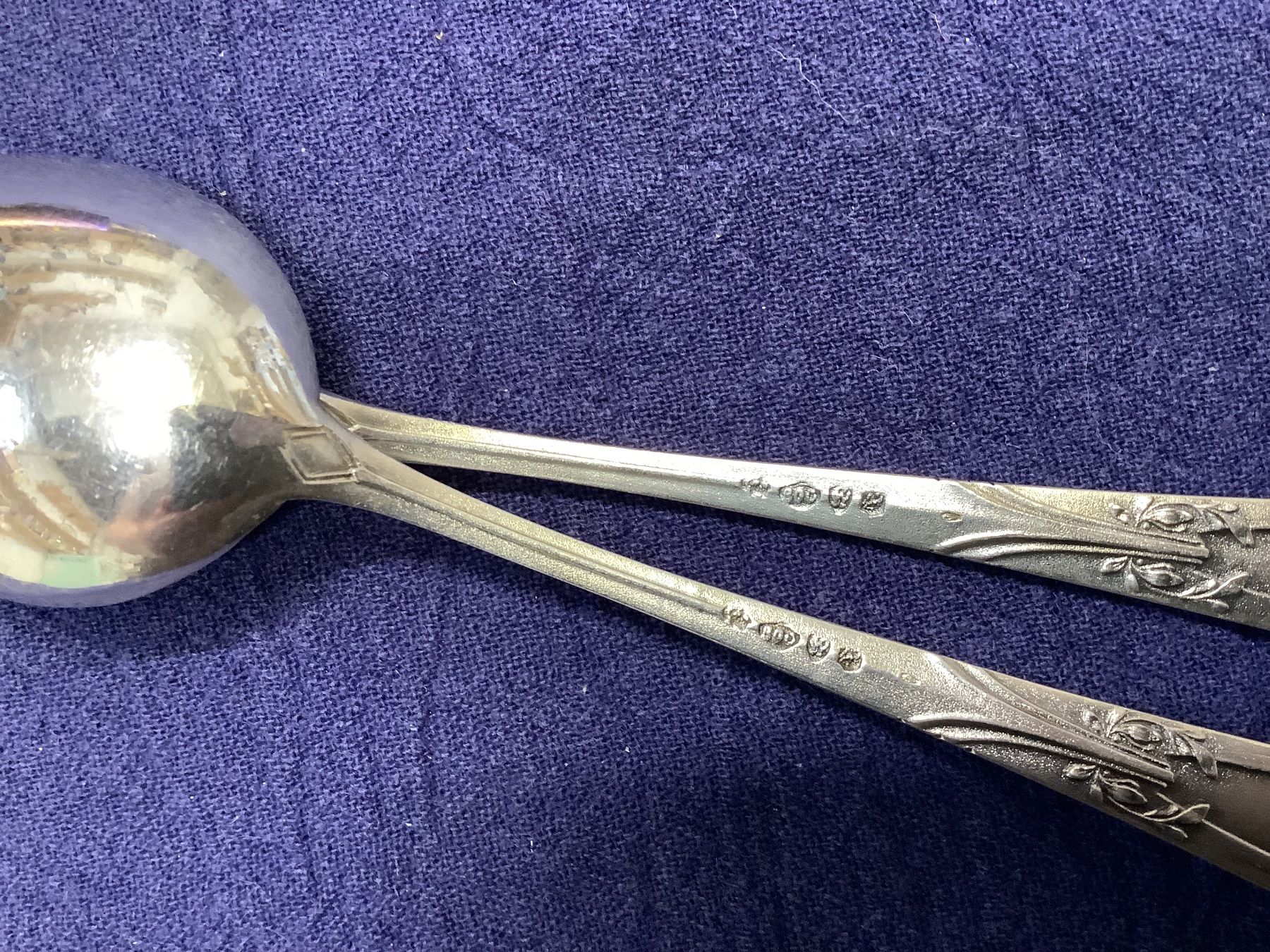 Cucchiai: 2 cuillères à thé argent 800 – Usato da ORBE venduto da mar_j9rz 4