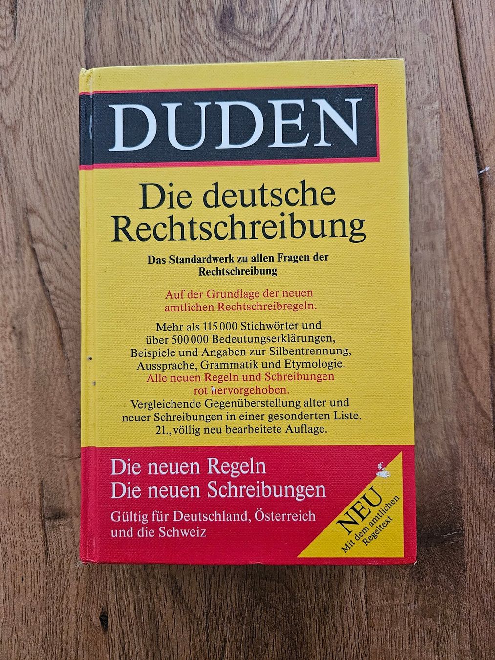 Libri: Die deutsche Rechtschreibung Duden – Usato da St.Gallen venduto da Capsule_Corporation