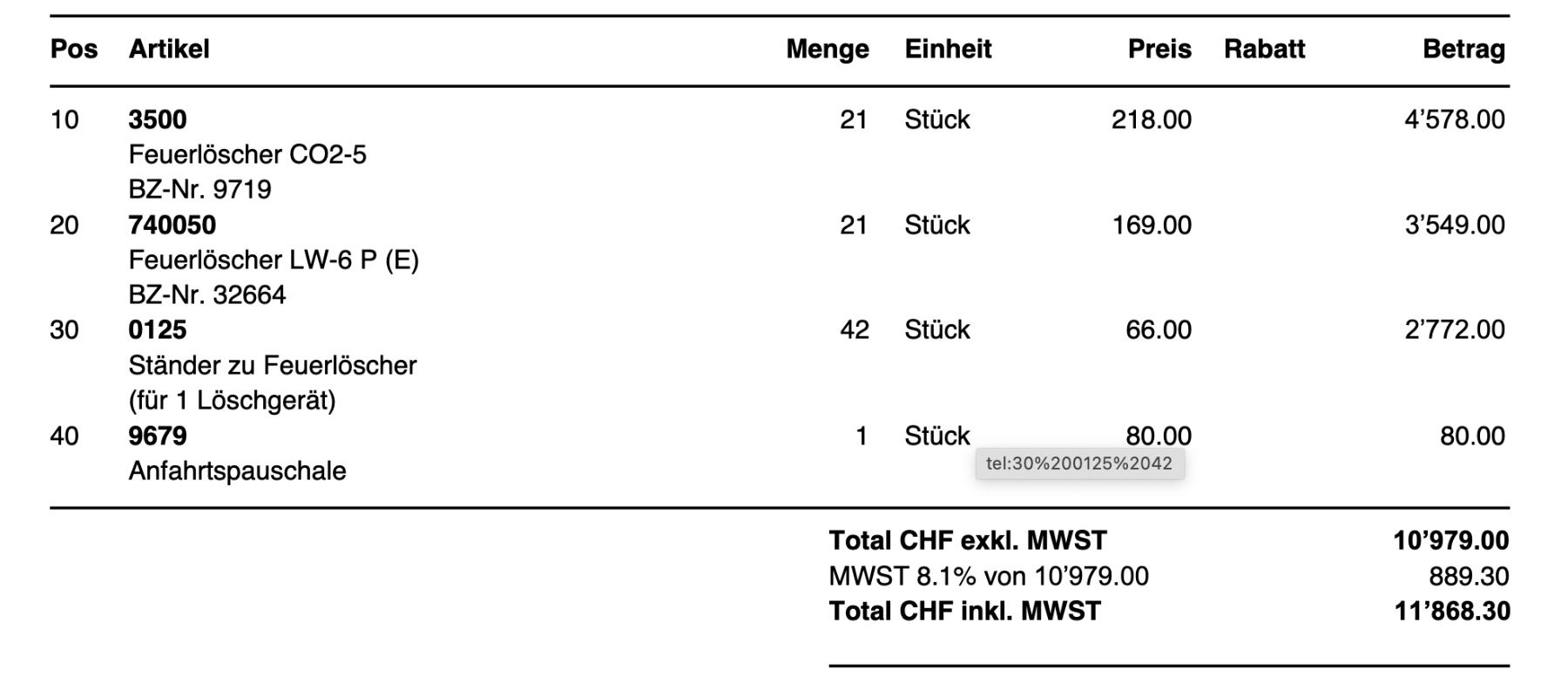 Estintori: Feuerlöscher – Nuovo (secondo la descrizione) da Zürich venduto da 012_5fr8 1