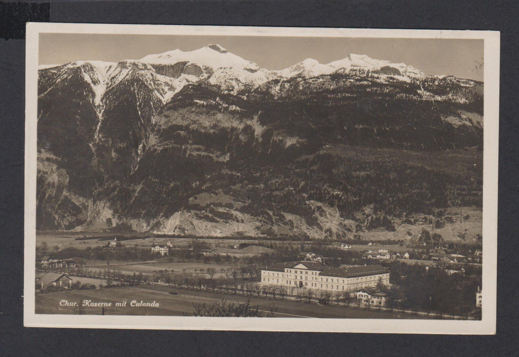Cartoline postali: Chur   :   2 alte Ansichtskarten Pferd + Kutsche - Kaserne – Usato da Vitznau venduto da Ropaku 3