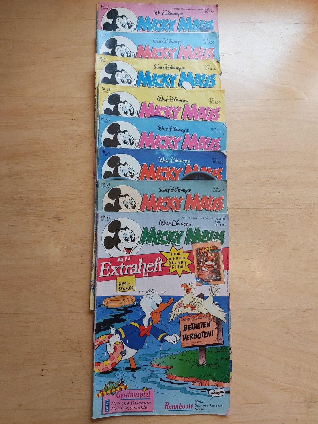 Comics: 32 MICKY MAUS - 1991 – Gebraucht aus Gipf - Oberfrick von Esnoopy 3
