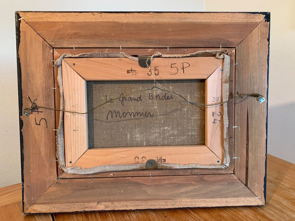 Original CH Charles Monnier Gemälde Öl auf Leinwand Kaufen auf Ricardo