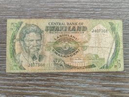 Swaziland 5 Lilangeni 1974 !!!!!!