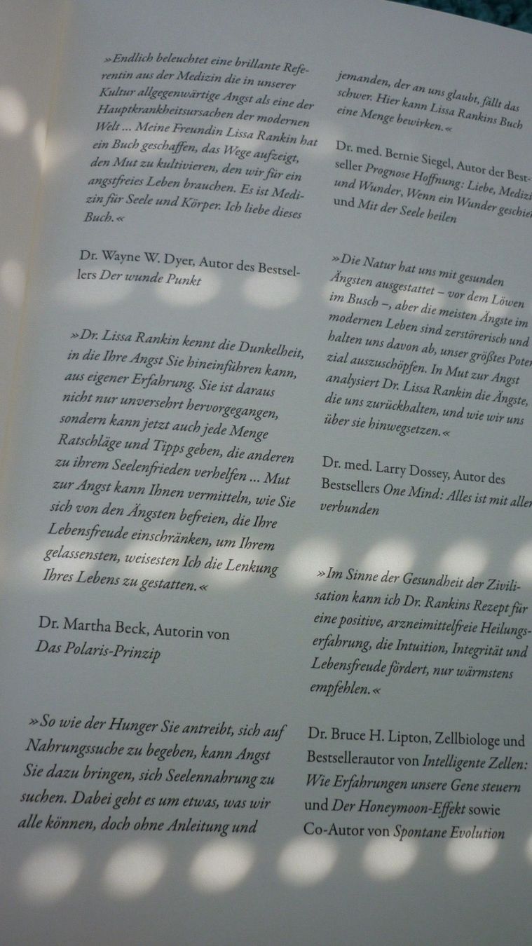 Bücher: Mut zur Angst, Lissa Rankin – Neu (gemäss Beschreibung) aus Niedergösgen von Happy-7 6