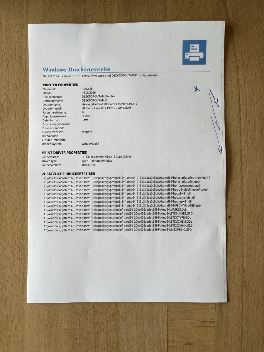 Hewlett Packard Stampanti: Laserdrucker HP Color LaserJet CP1215 – Usato da Zürich venduto da voha72 6