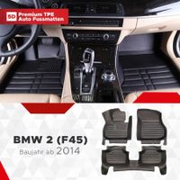 5D Premium Auto Fussmatten für BMW 2  F45 / F46 ab 2014-2021