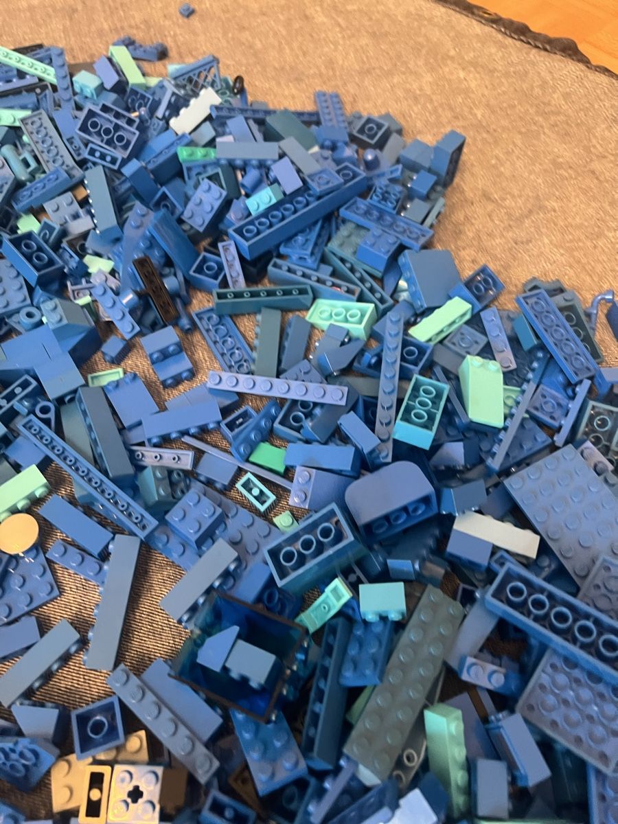 Lego Giocattoli: Konvolut blauer Lego Steine. 1kg. – Usato da Zollikon venduto da elm_nrr7 4