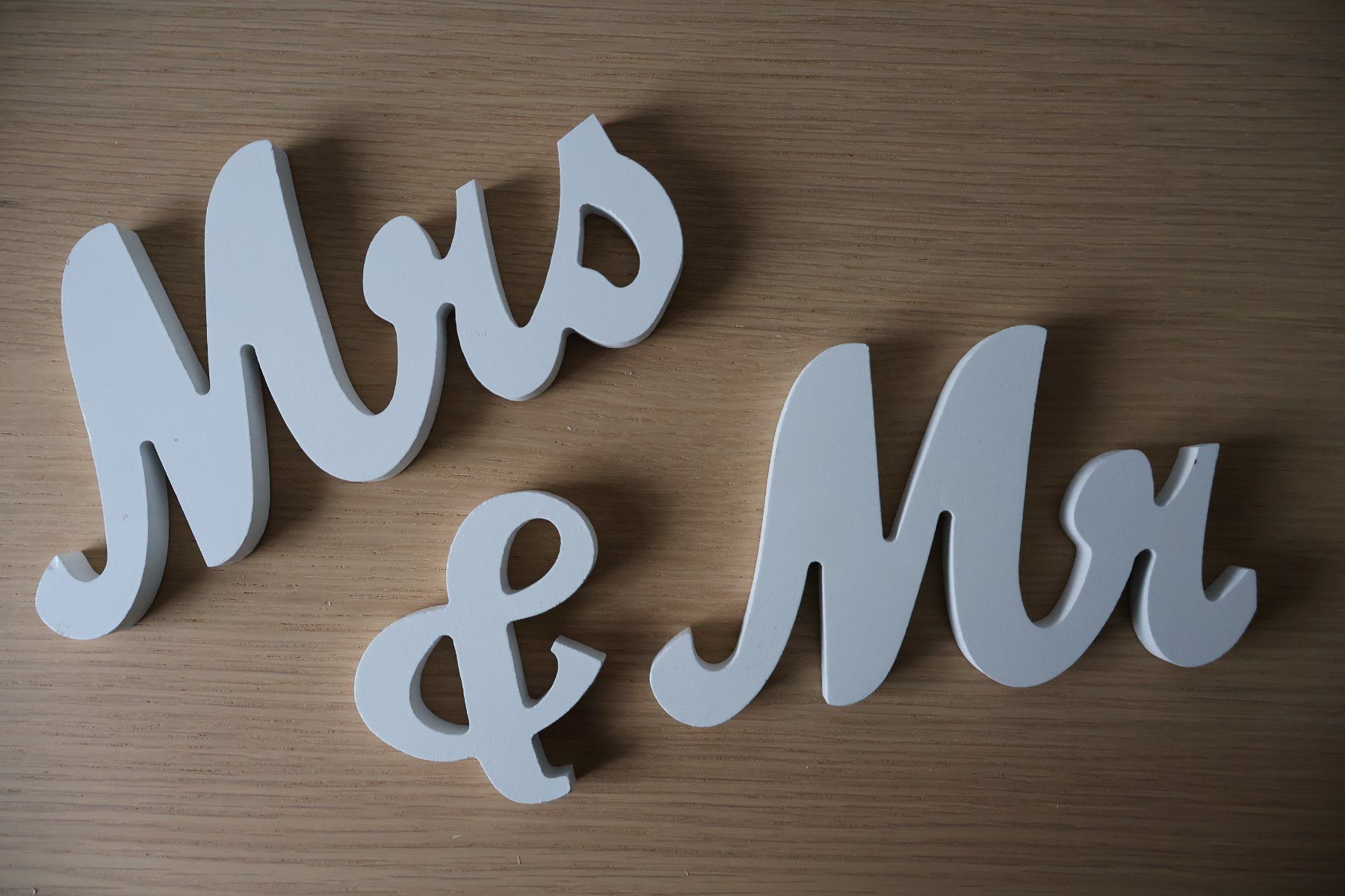 Tutte le decorazioni: Dekoration Mrs & Mr – Usato da Zürich venduto da 2arica1 1