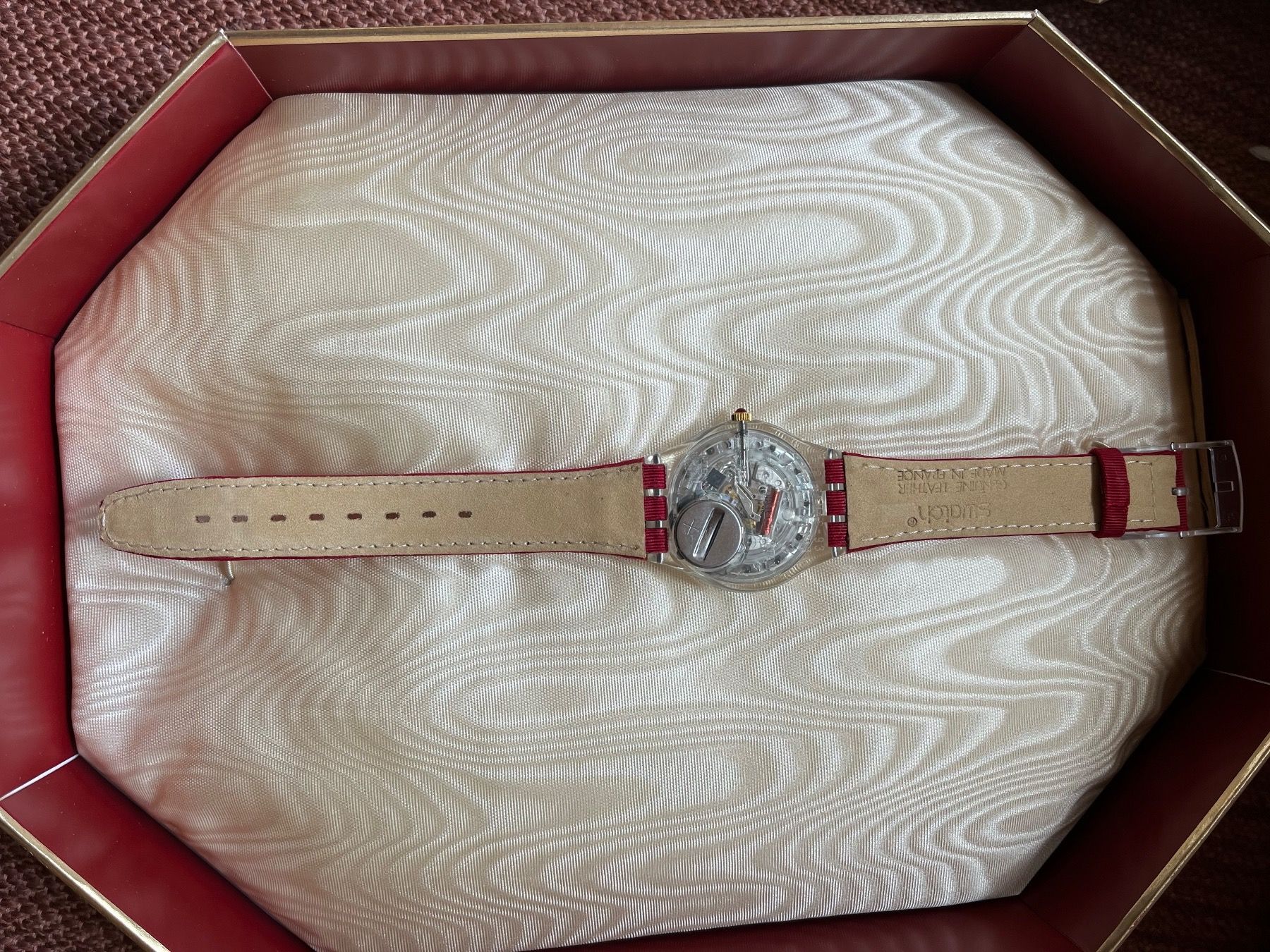 Swatch Uhren: Swatch Christmas 1993 Roi Soleil – Neu und originalverpackt aus Aarberg von Jakaro 4