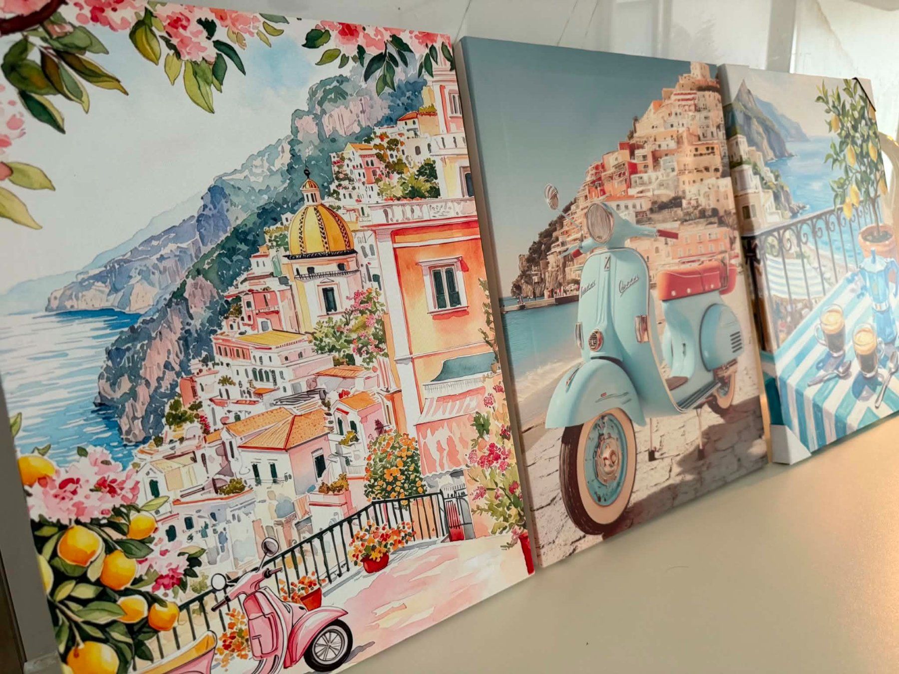 Poster & Bilder: Trilogie Wandbilder Italien NEU – Neu und originalverpackt aus Bern von MIR-IAM 1