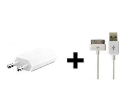 KIT 2 IN 1 LADEGERAT FUER IPHONE 4, IPOD