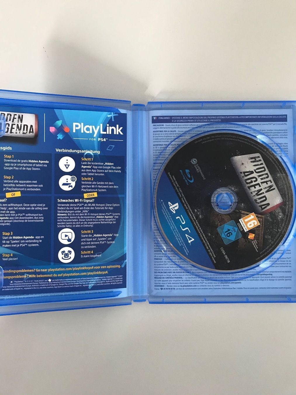 Spiele: Hidden Agenda PS4, wie neu – Gebraucht aus Langnau am Albis von CollectingCoRe 2